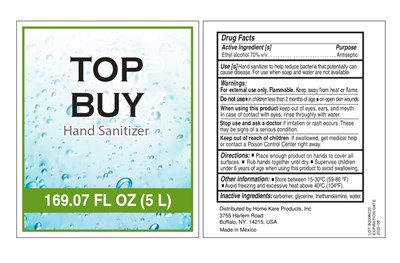 Pdp 5000 mL (Gel Sanitizante 8x9.5cm (5l))